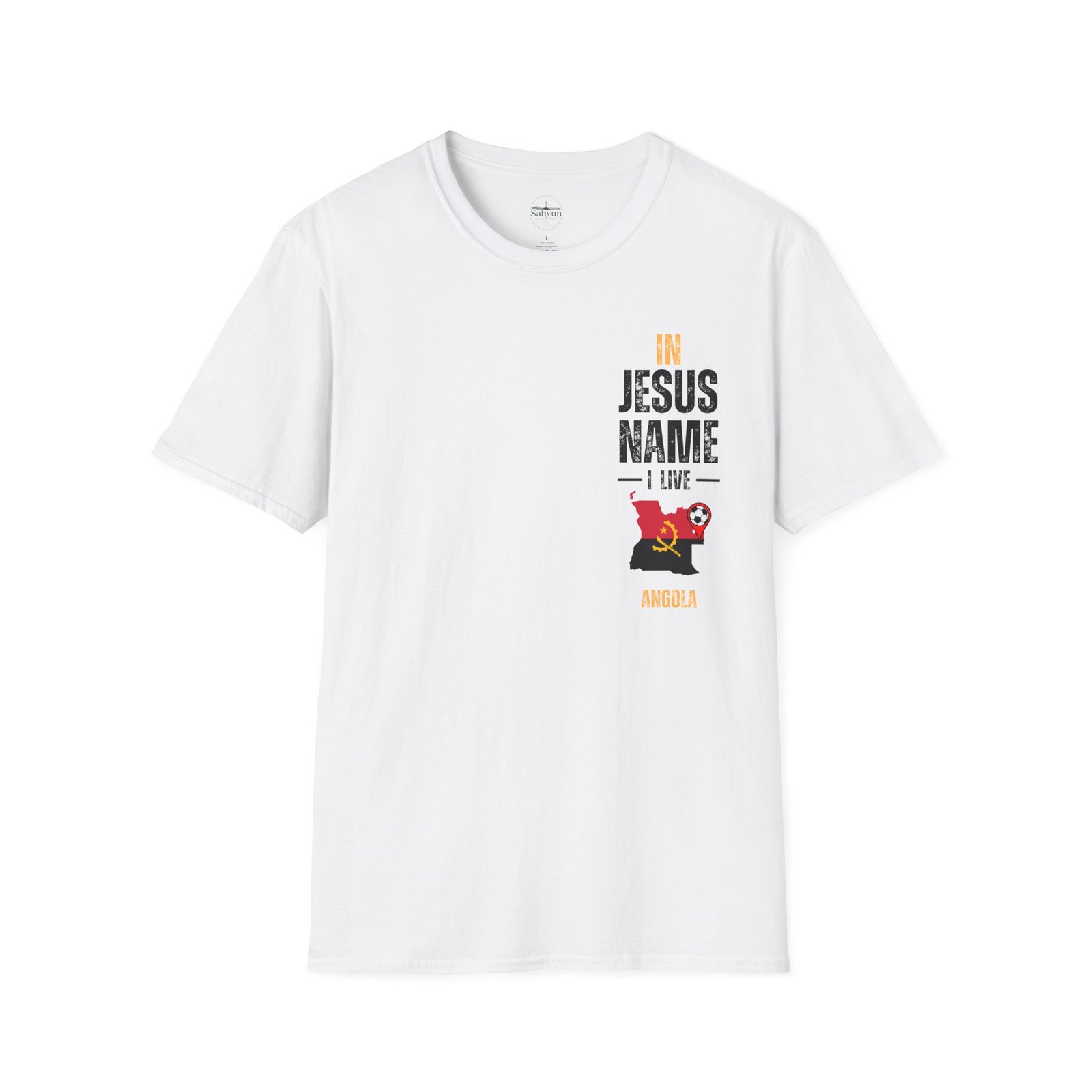 Angola Game Day Jesus T-Shirt - Image 3