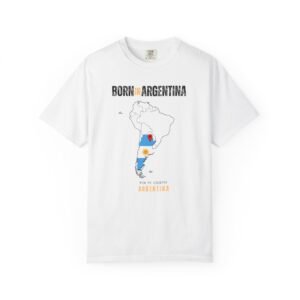 Born in Argentina T-Shirt — Country Map Graphic Tee