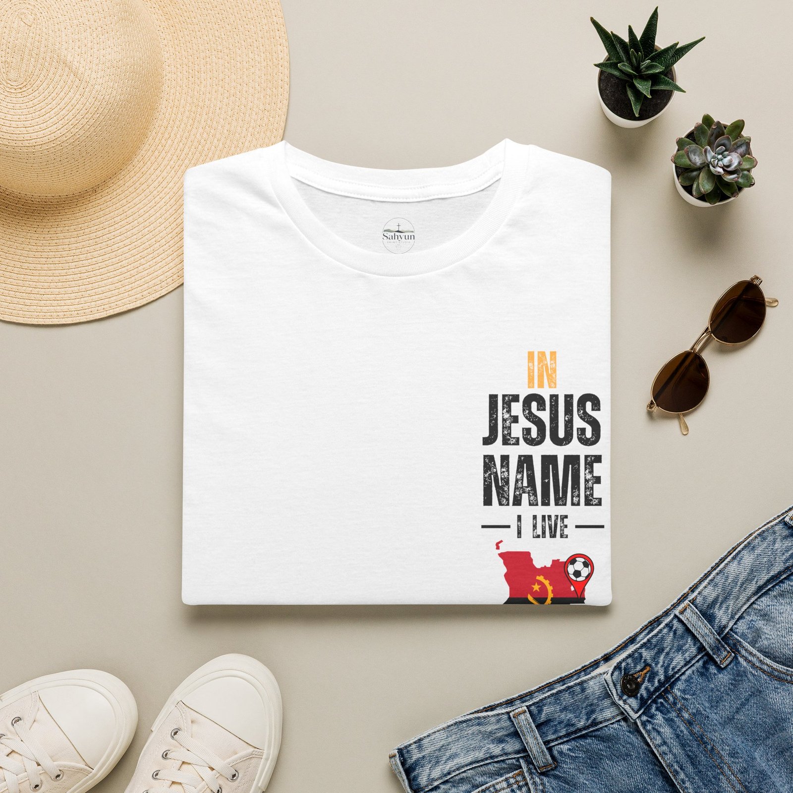 Angola Game Day Jesus T-Shirt