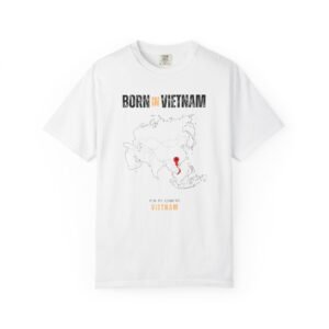 Born in Vietnam T-Shirt — Country Map Graphic Tee