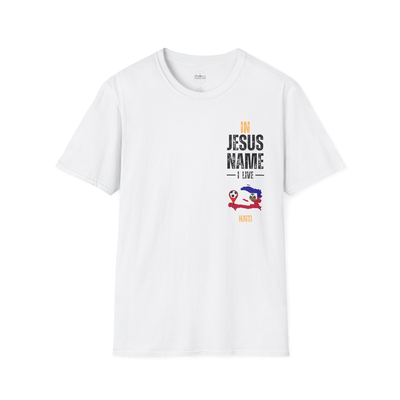 Haiti Game Day Jesus T-Shirt