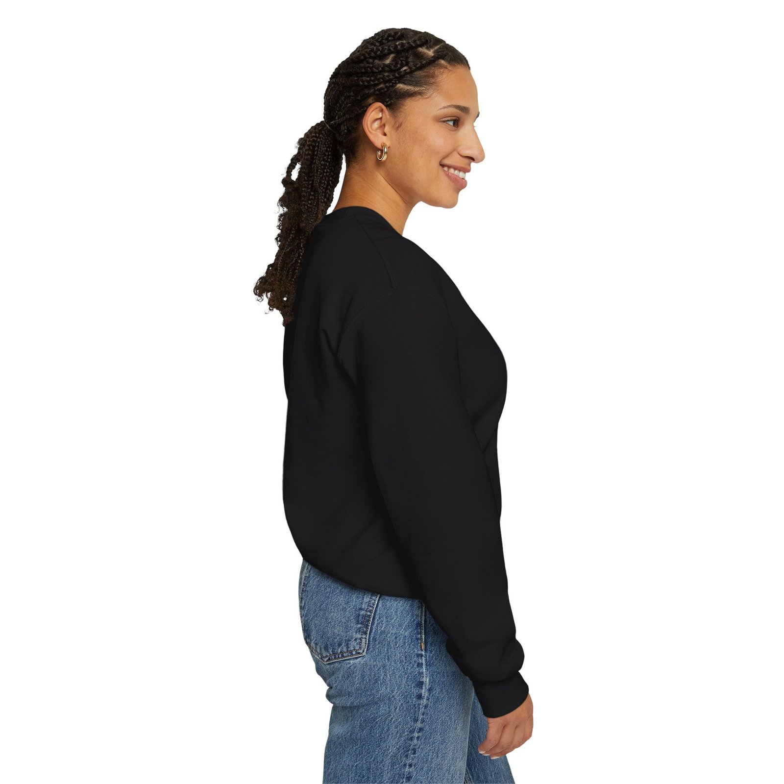 Faith & Freedom Cross Sweatshirt | Patriotic, Faith-based July 4th Vintage Americana - Image 27