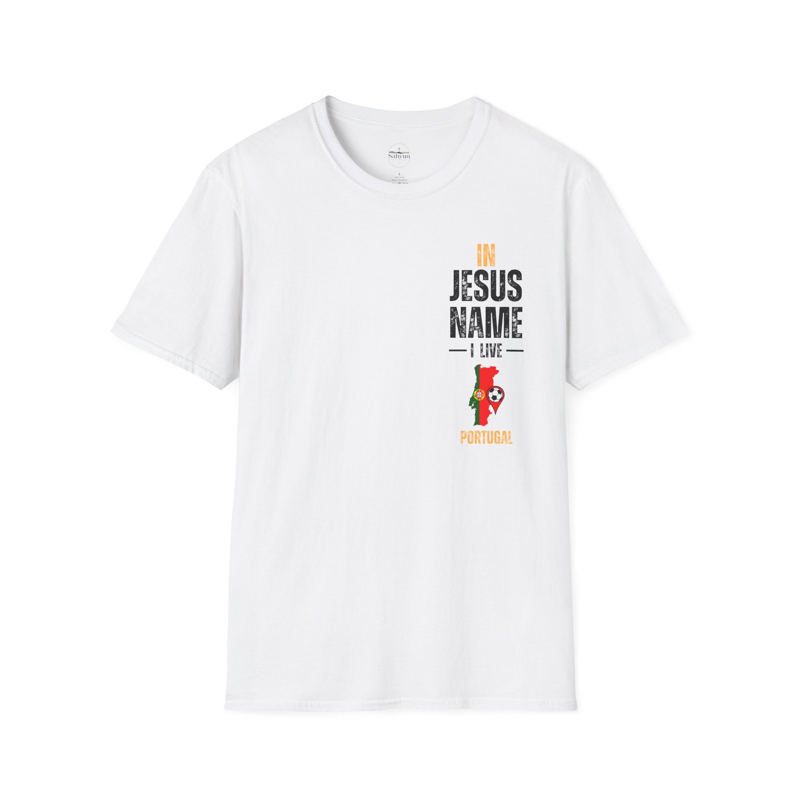 Portugal Game Day Jesus T-Shirt - Image 3