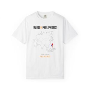 Born in Philippines T-Shirt — Country Map Graphic Tee