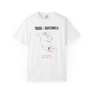 Born in Guatemala T-Shirt — Country Map Graphic Tee