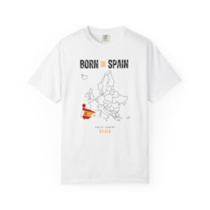 Born in Spain T-Shirt — Country Map Graphic Tee
