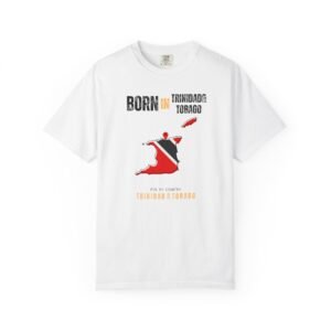 Born in Trini T-Shirt — Country Map Graphic Tee
