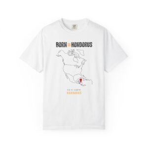 Born in Honduras T-Shirt — Country Map Graphic Tee