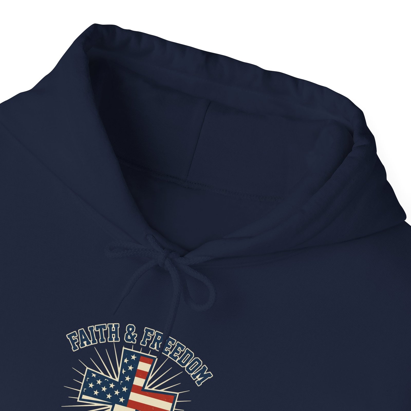 Faith & Freedom Flag Cross Hoodie | patriotic, faith-based, vintage Americana - Image 77