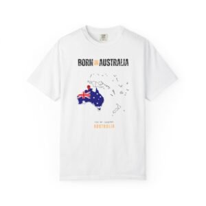 Born in Australia T-Shirt — Country Map Graphic Tee