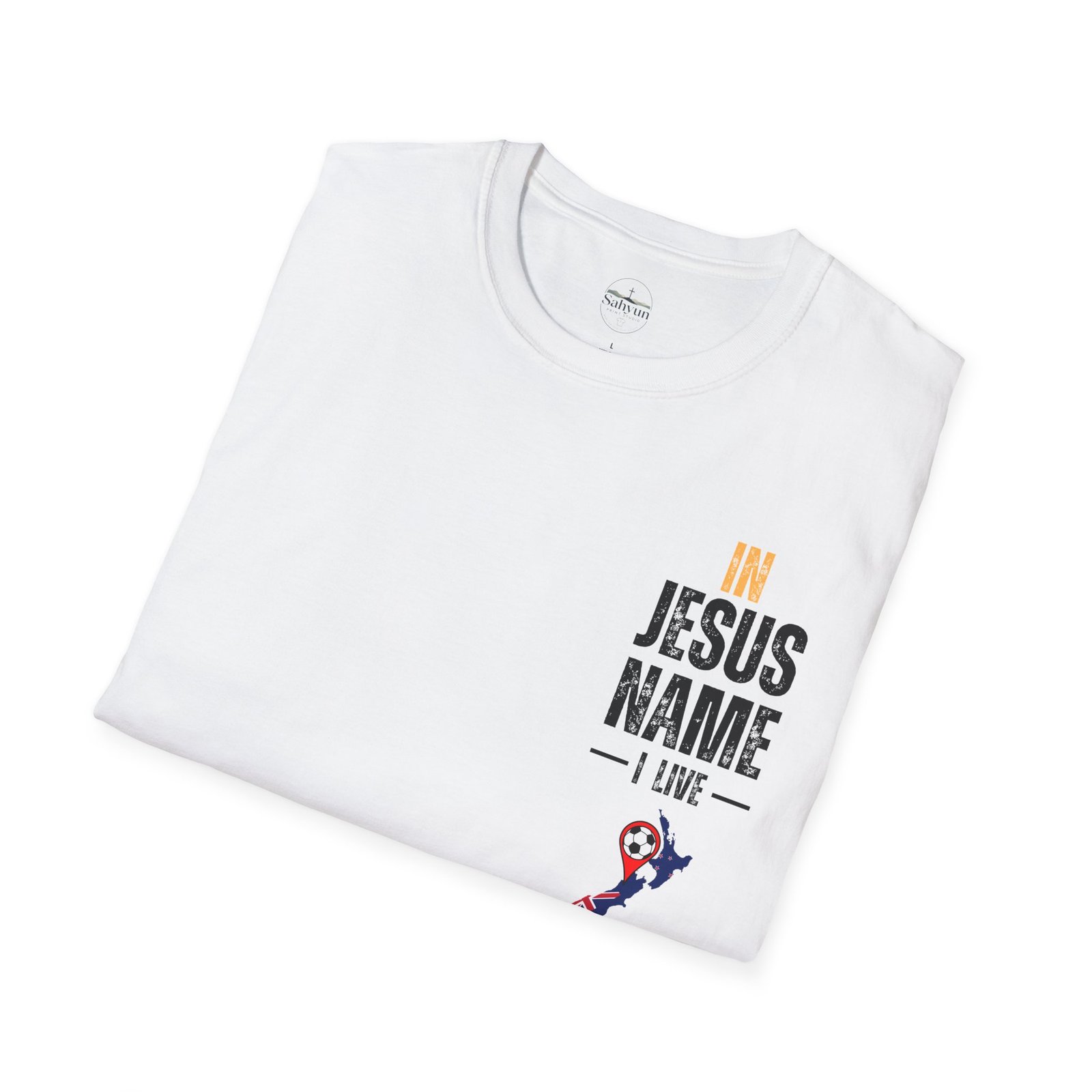 New Zealand Game Day Jesus T-Shirt - Image 5