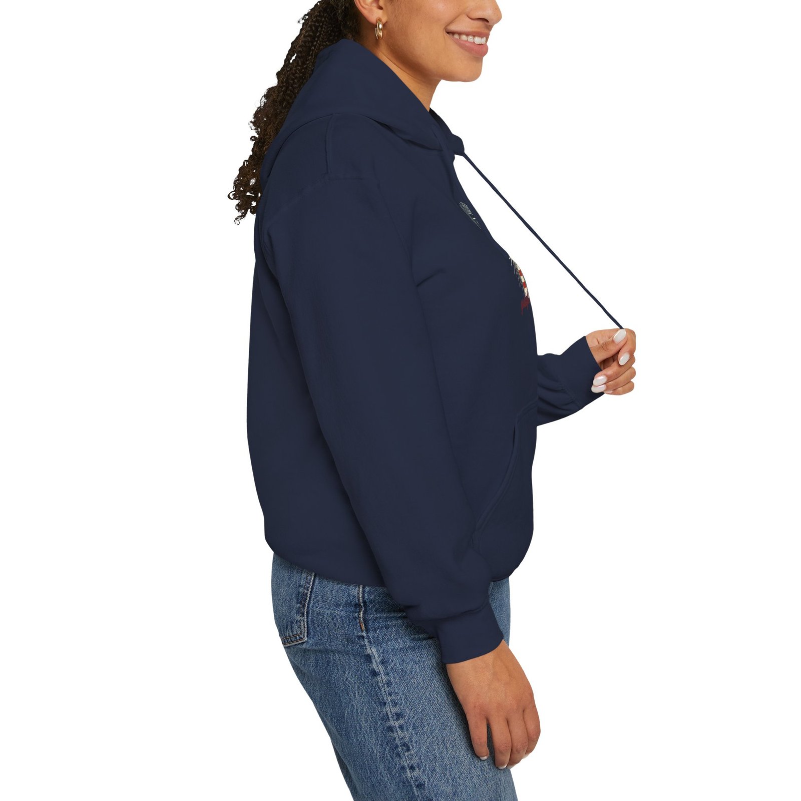 Faith & Freedom Flag Cross Hoodie | patriotic, faith-based, vintage Americana - Image 85