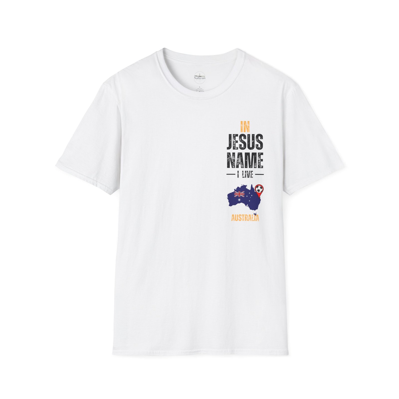 Australia Game Day Jesus T-Shirt - Image 3