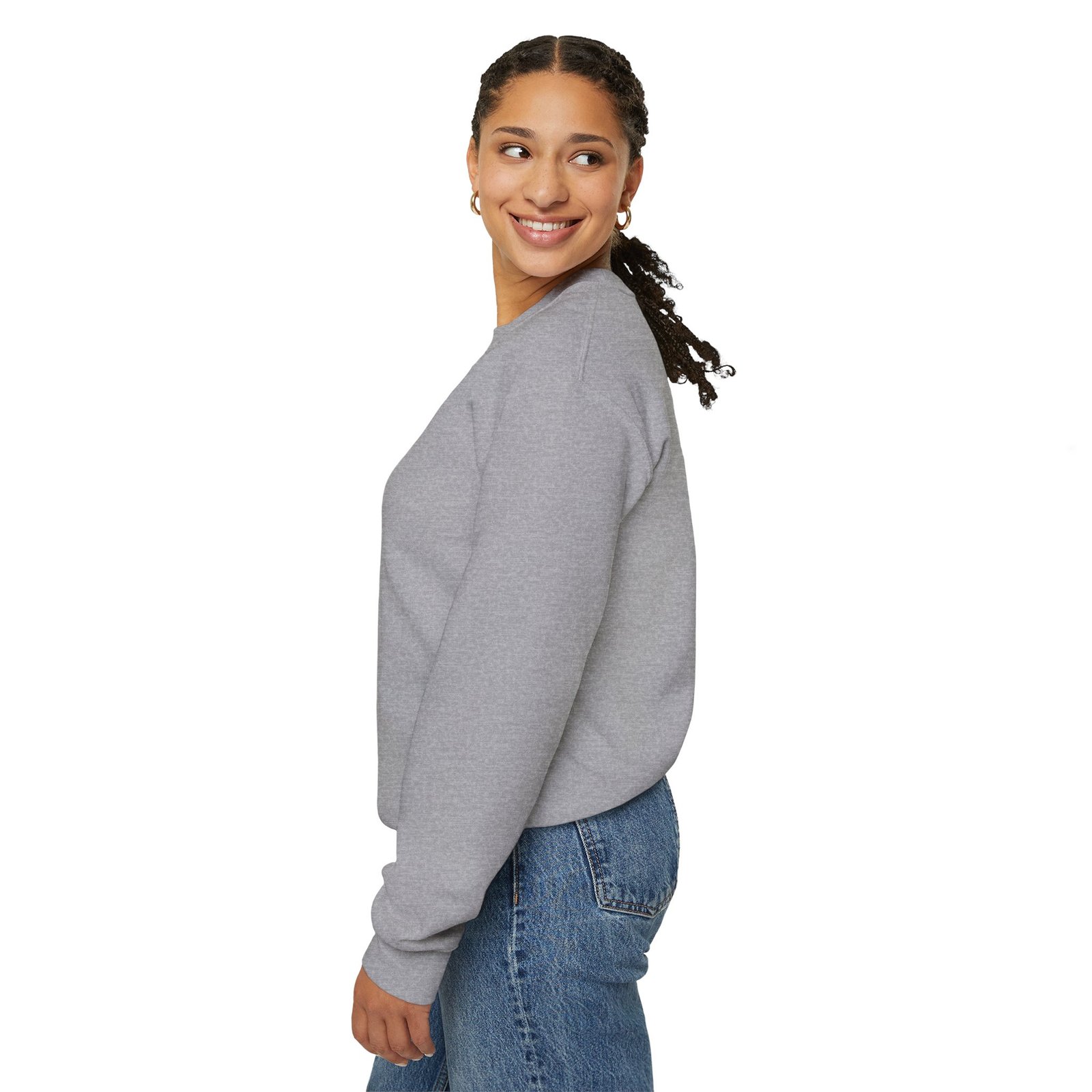 Faith & Freedom Cross Sweatshirt | Patriotic, Faith-based July 4th Vintage Americana - Image 58