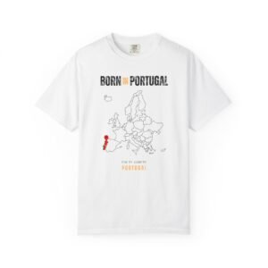 Born in Portugal T-Shirt — Country Map Graphic Tee