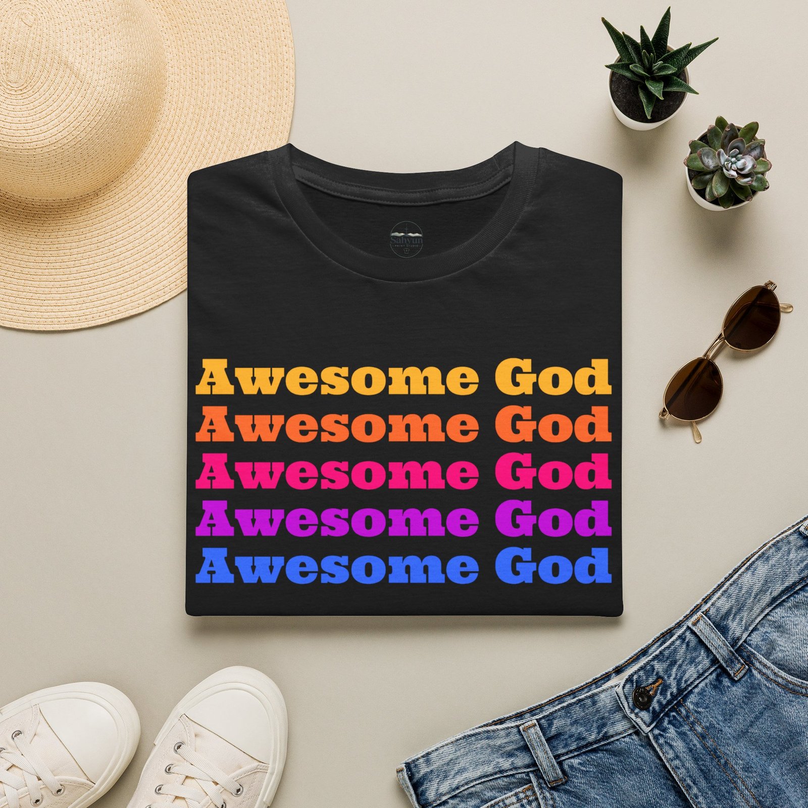 Awesome God T-Shirt - Image 5