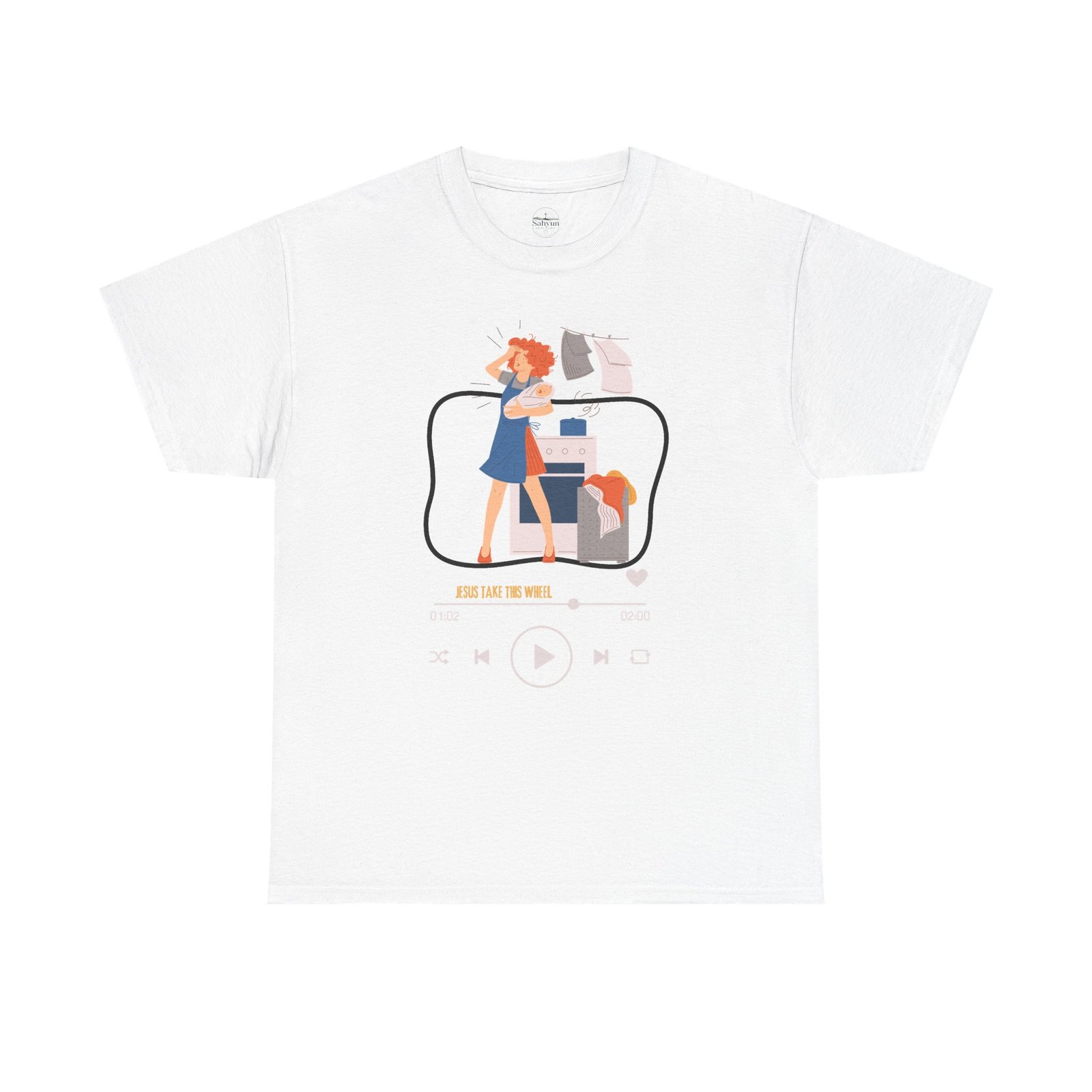 Jesus Take This Wheel Tee