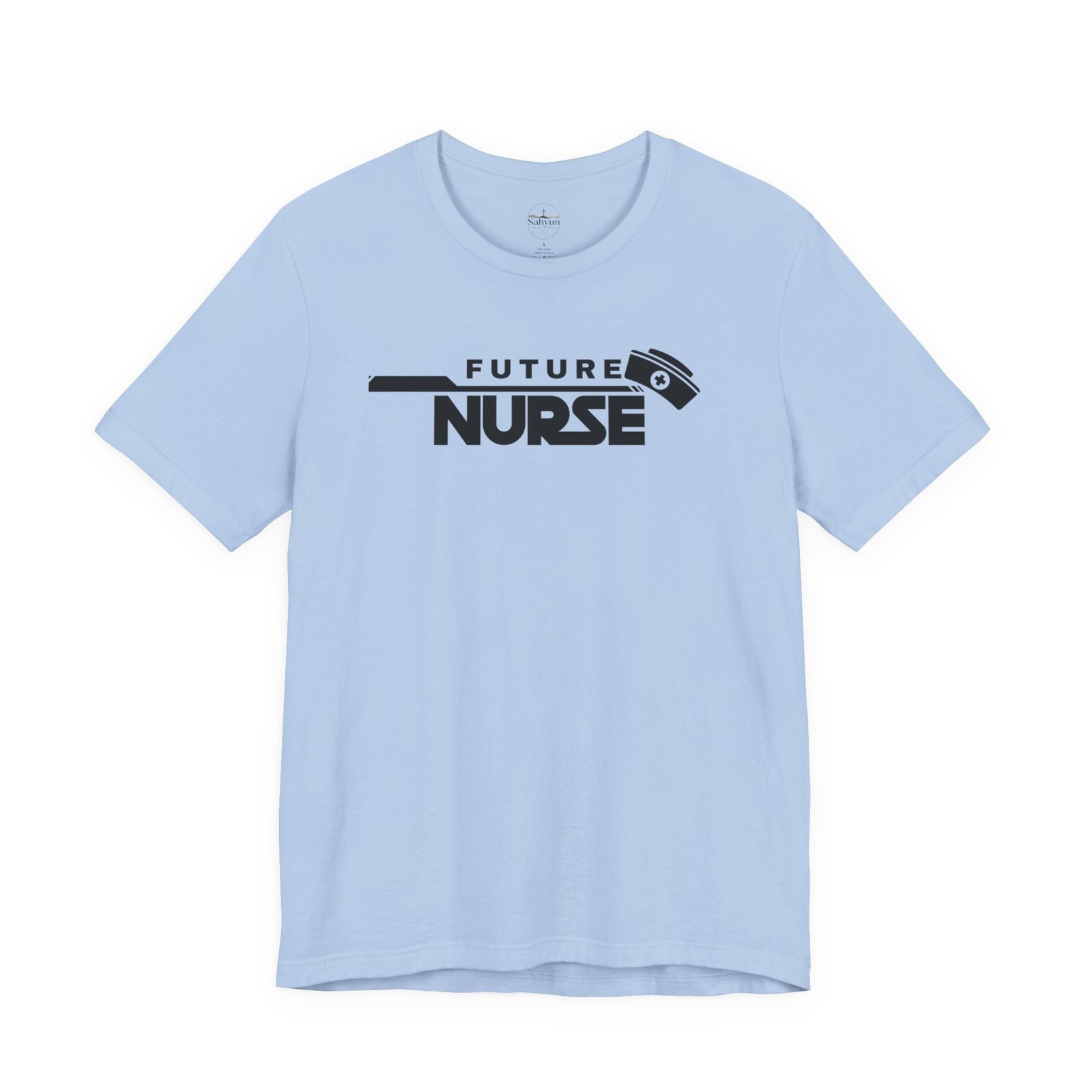 Future Nurse black print Tee - Image 9