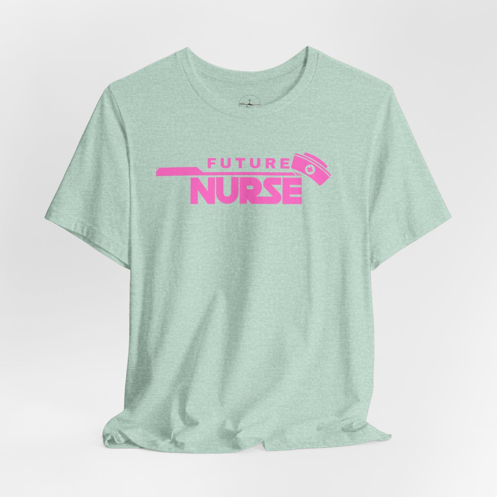 Future Nurse pink print Tee - Image 12