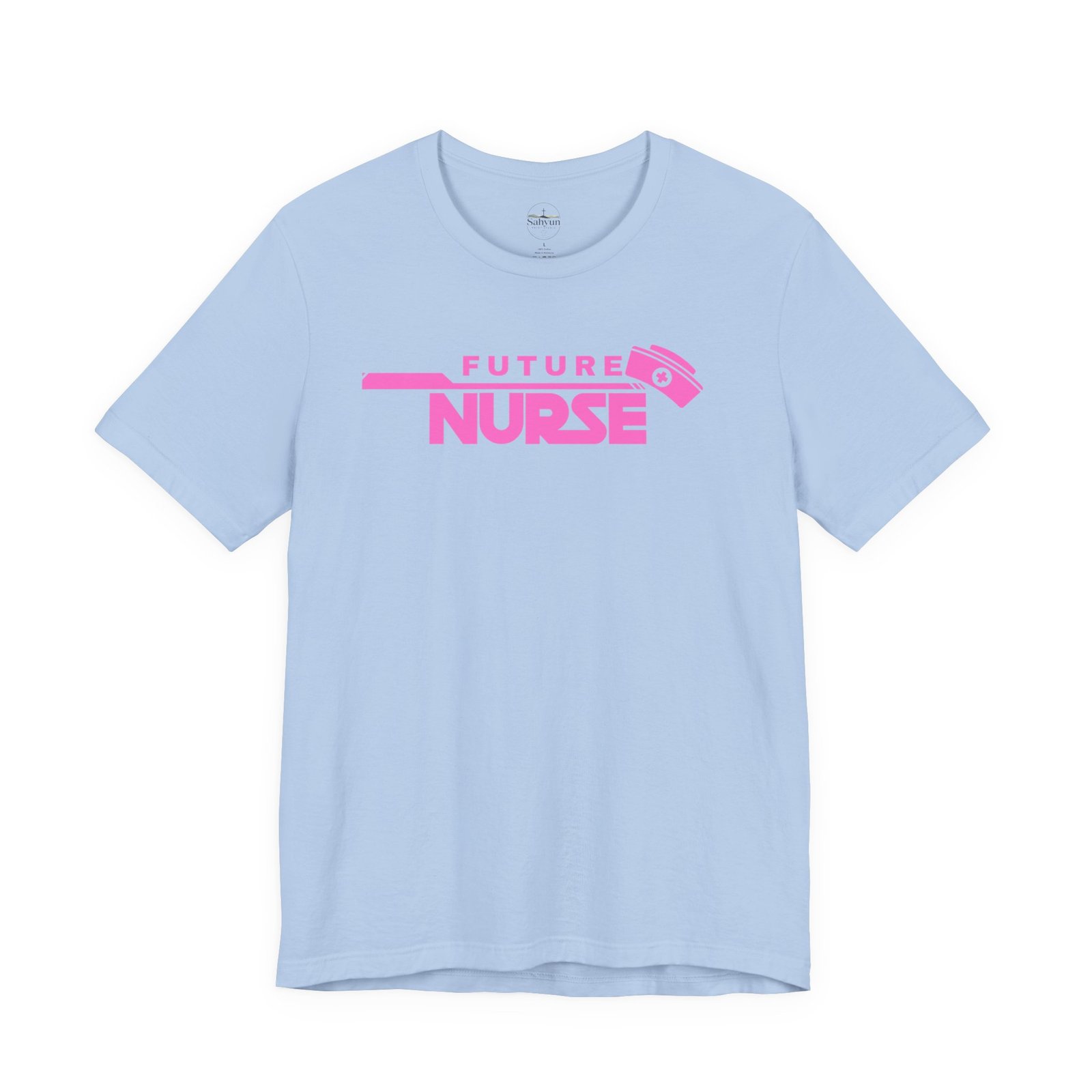 Future Nurse pink print Tee - Image 17