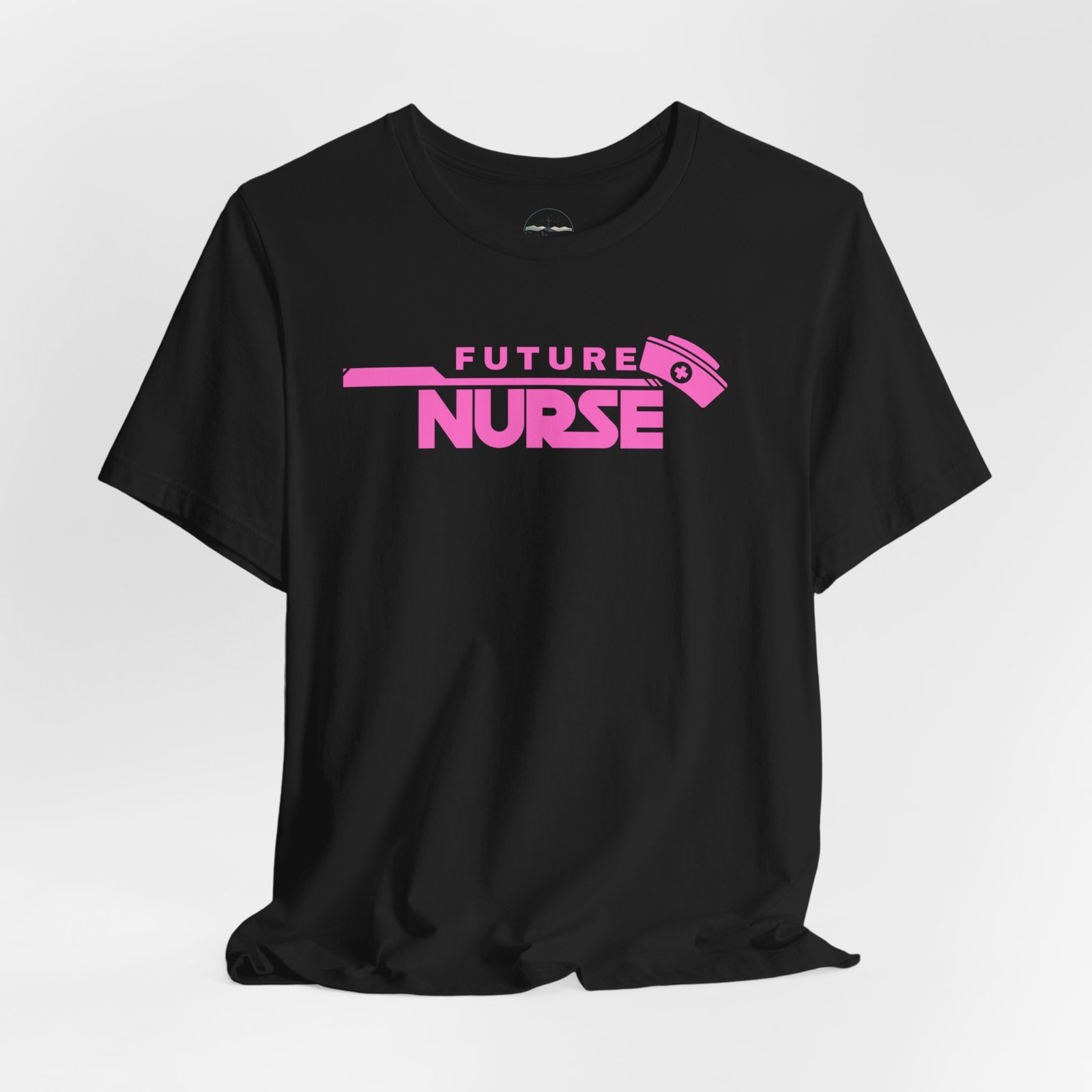 Future Nurse pink print Tee - Image 8