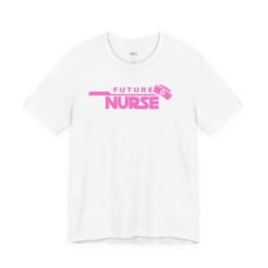 Future Nurse pink print Tee