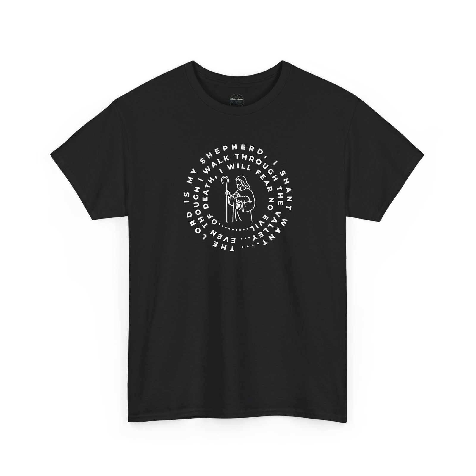 Psalm 23 Cotton Tee - Image 3