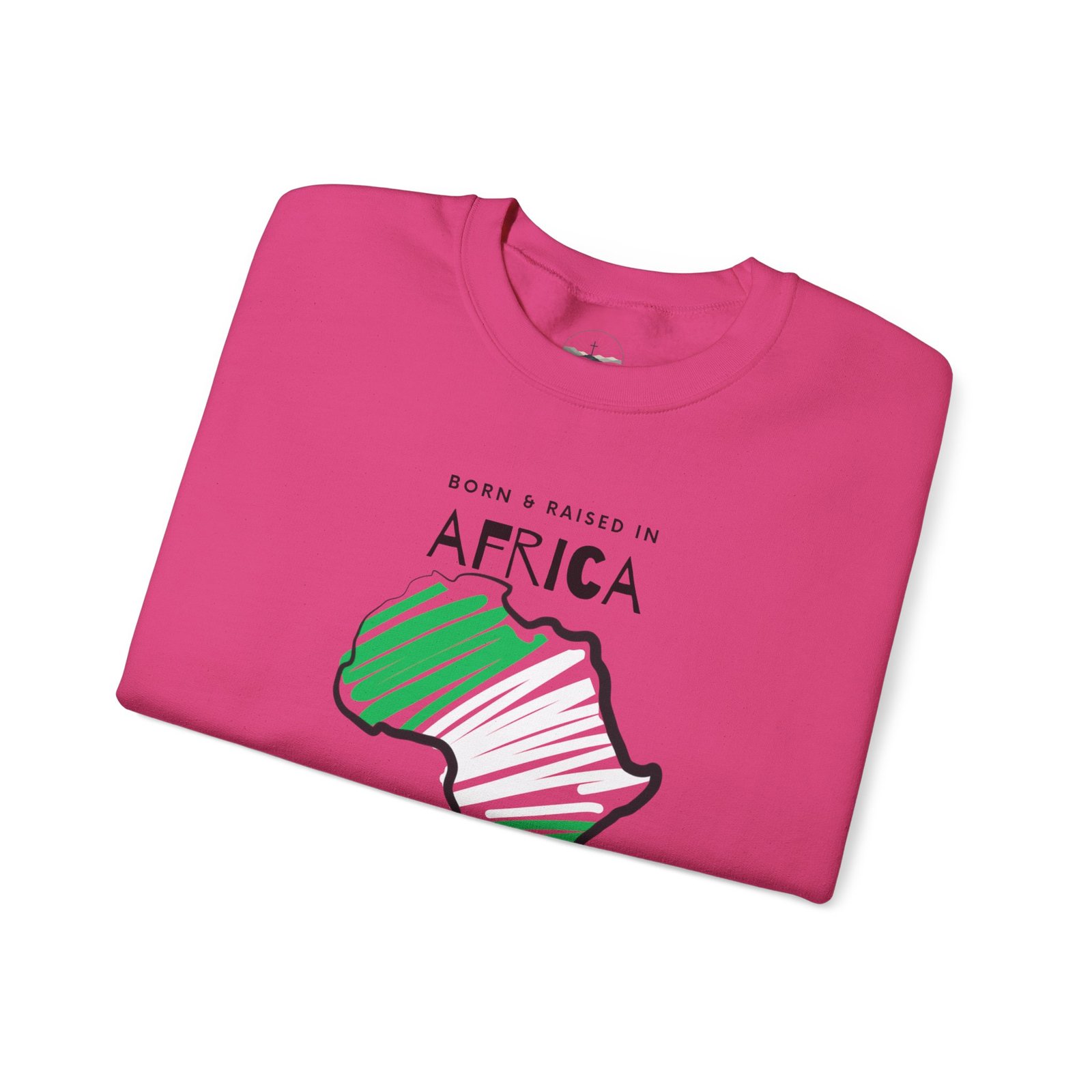 Born&Raised Nigeria Crewneck Sweatshirt - Image 7