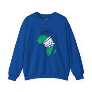 Born&Raised Nigeria Crewneck Sweatshirt