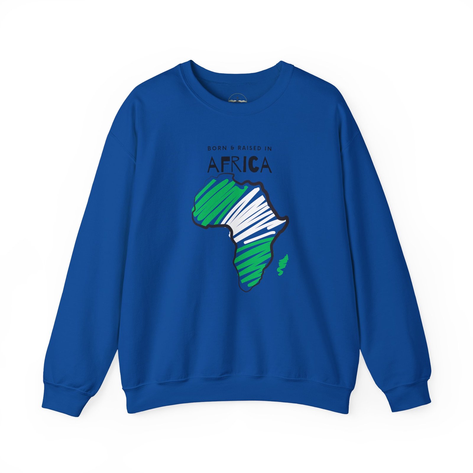 Born&Raised Nigeria Crewneck Sweatshirt
