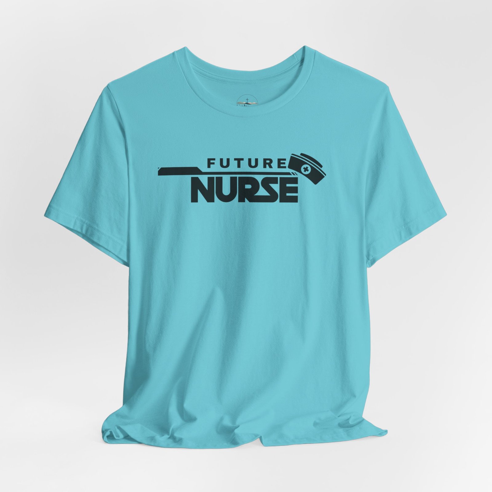 Future Nurse black print Tee - Image 8