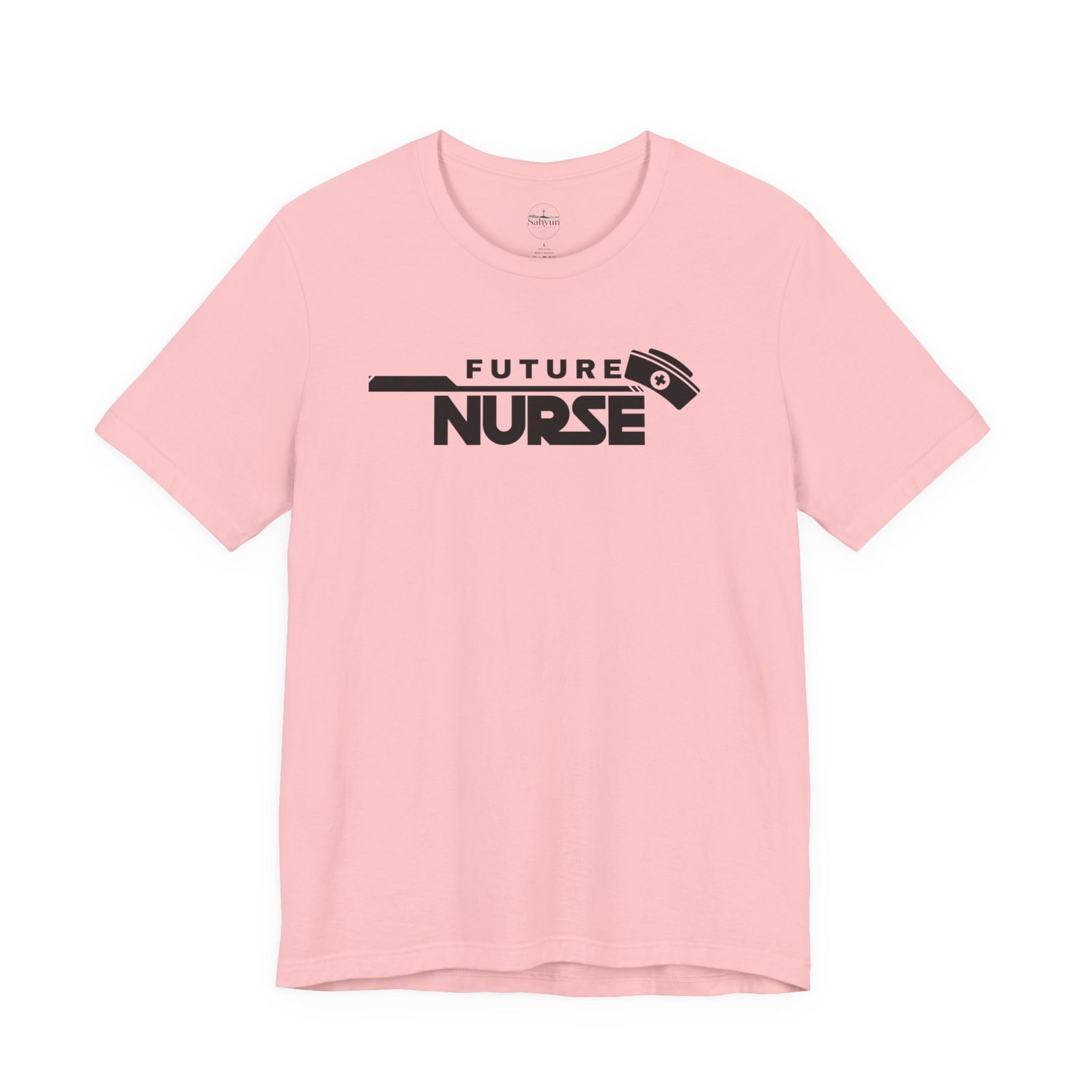 Future Nurse black print Tee - Image 17