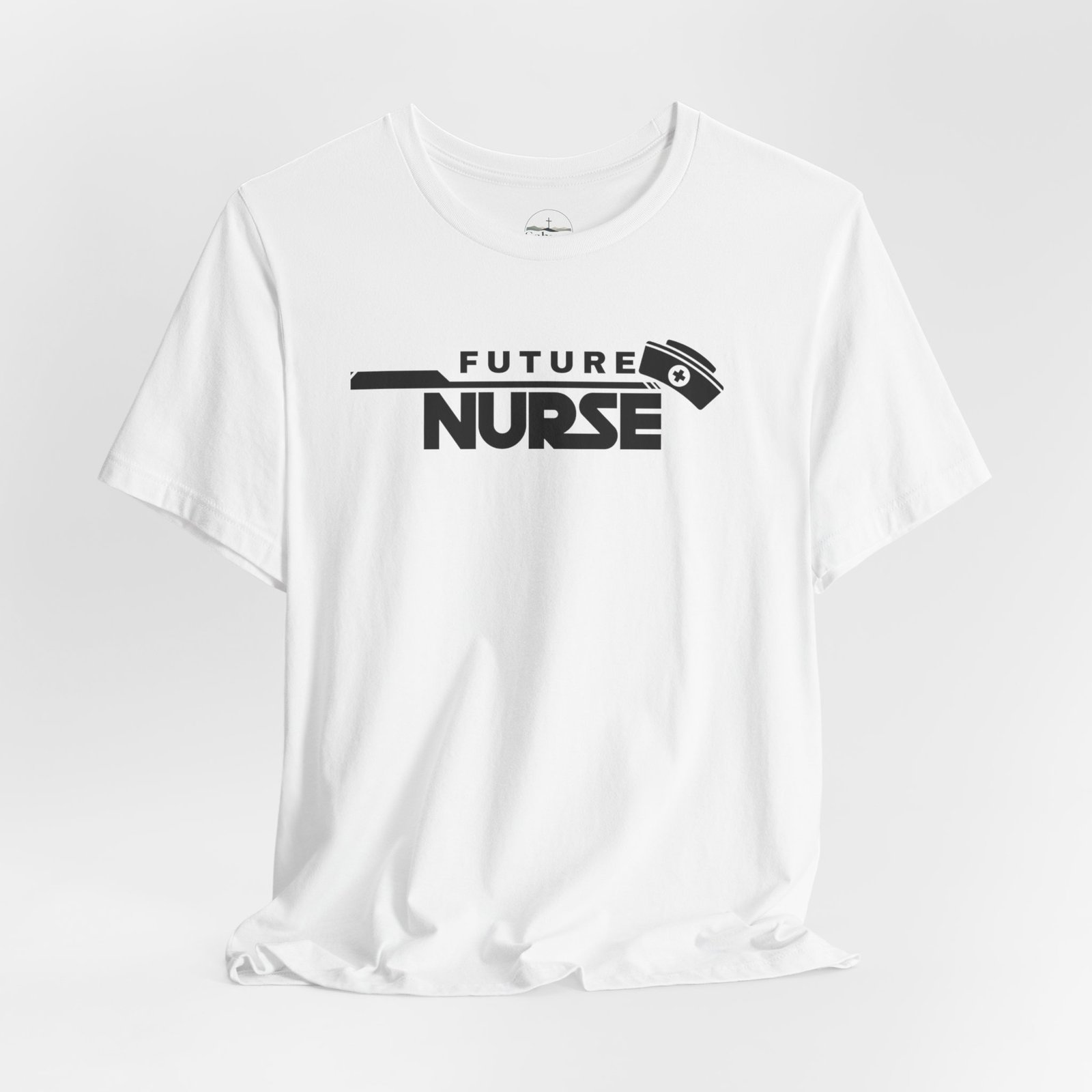 Future Nurse black print Tee - Image 4