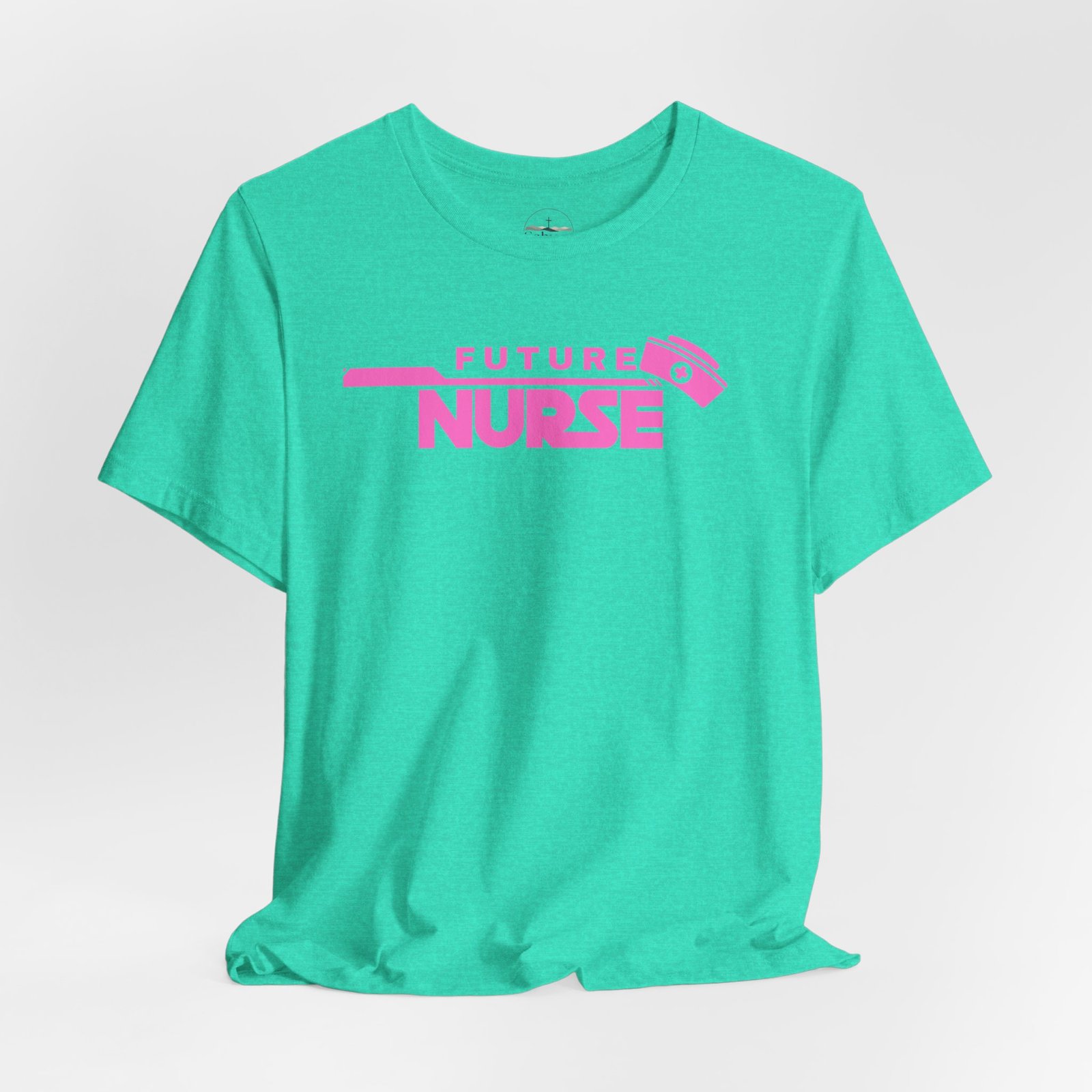 Future Nurse pink print Tee - Image 16