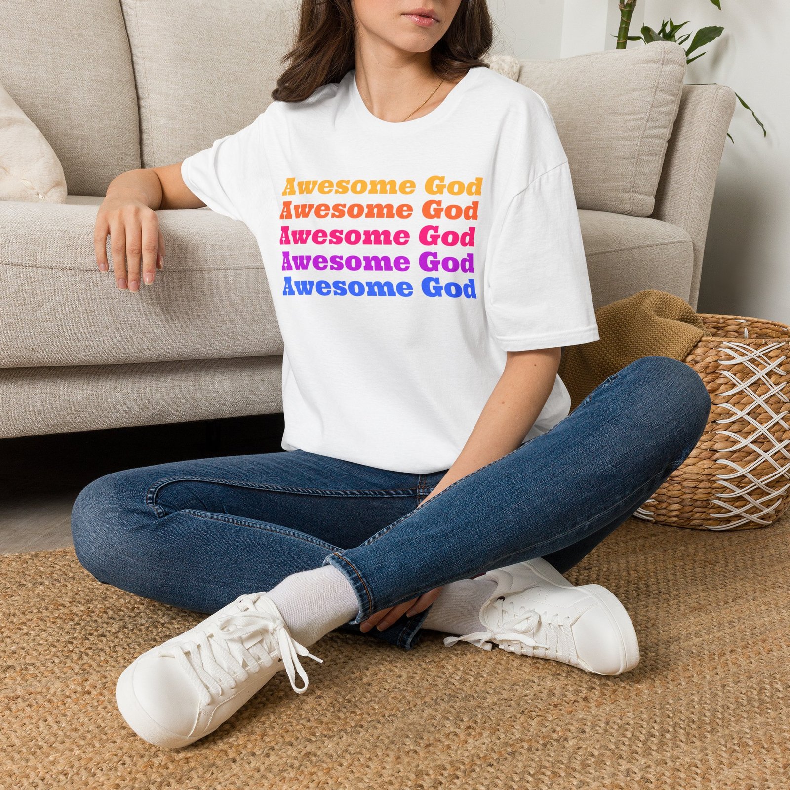 Awesome God T-Shirt - Image 2